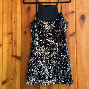Sequin cocktail dress